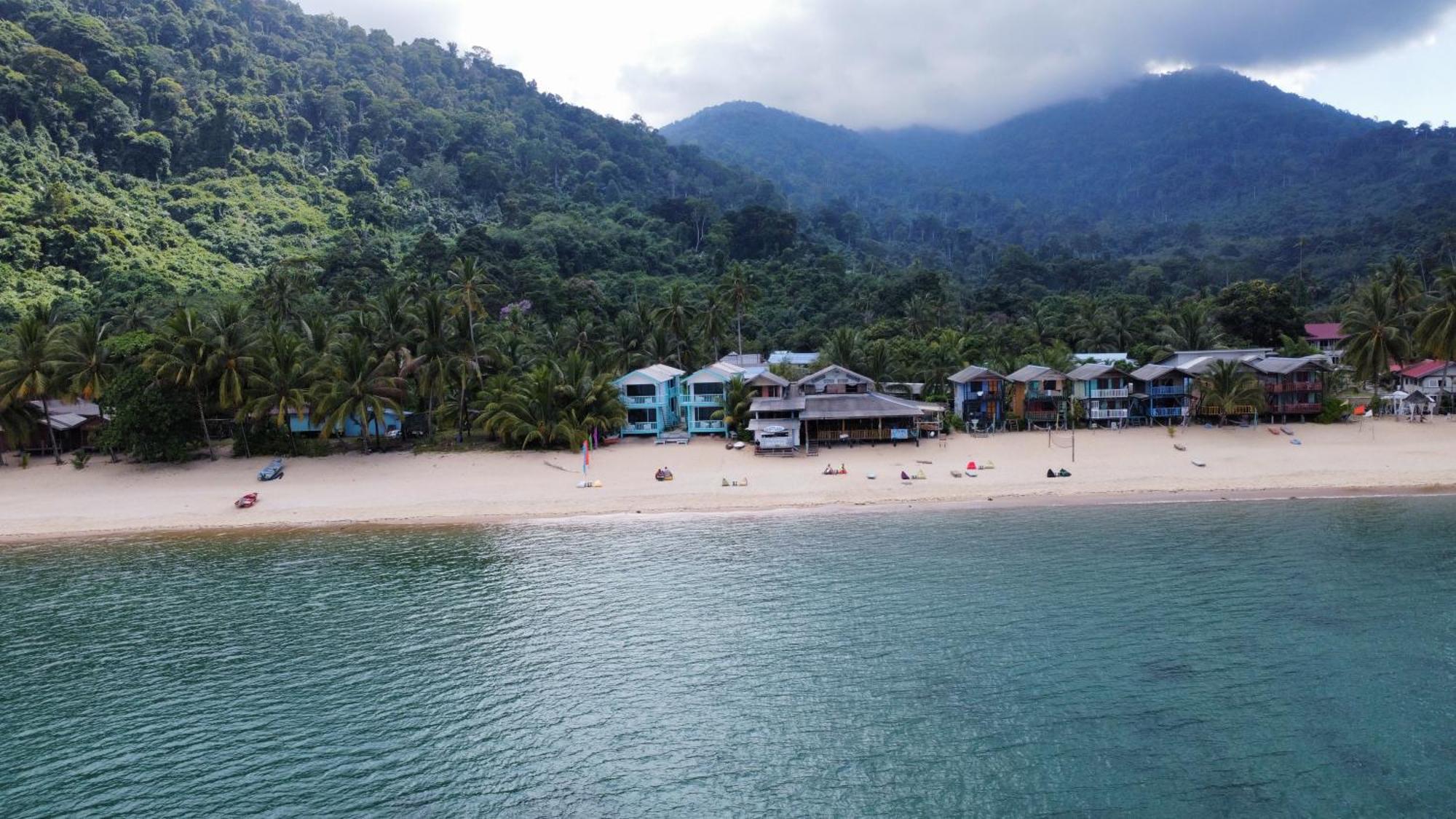 Pondok Beach Shack Kampong Juara Exteriör bild